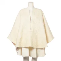 ☆Valentino☆セール☆フェザー ウール ケープ VALENTINO(ヴァレンティノ) ポンチョ・ケープ(レディース