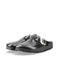 マノロブラニク ミュール レザー ブラック×ベージュ 35 MANOLO BLAHNIK マノロブラニク ミュール MAYSALE SUEDE DAIM