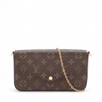 ヴィトン モノグラム ポシェット フェリシー M61276 ブラウン RFIDの反応