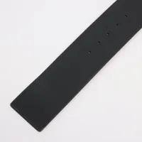 ヴァレンティノガラヴァーニ Vロゴ ベルト 70 レザー ブラック