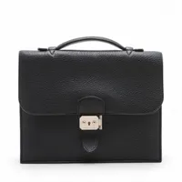 エルメス サックアデペッシュ27 トリヨンクレマンス ブラック シルバー金具 □O:2011年