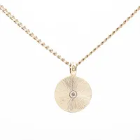 シャネル ココマーク B25A ネックレス GP×ラインストーン ゴールド