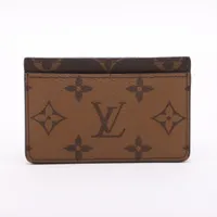 Louis Vuitton モノグラム 名刺入れ ブラウン　中古品 ルイヴィトン名刺入れ 14145 ブラウン ユニセックス モノグラム