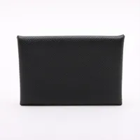 エルメス　カルヴィ　カードケース　ブラック カルヴィ カードケース ノワール ブラック 黒[] Calvi Card Case