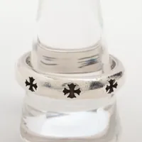 クロムハーツ タイニーE CHプラス ドロップピアス 925×14K 1.1g