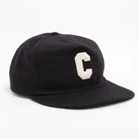 CELINEキャップブラックM CELINE セリーヌ キャップ コットン ブラック M/男女兼用