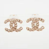 シャネル ココマーク 16B ピアス(両耳用) GP ゴールド