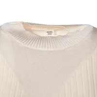 エルメス 23AW ウール ニット 36 レディース アイボリー