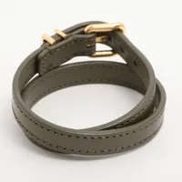 セリーヌ　ブレスレット CELINE セリーヌ ブレスレット Triomphe Leather Bracelet