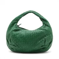 ボッテガ・ヴェネタ HOPイントレチャートレザー ハンドバッグ BOTTEGA VENETA Hop イントレチャートレザー スモール トート