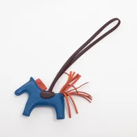 【未使用】エルメス ロデオ PM ブルーフランス ロデオ チャーム ペガサス タッチ PM ブルーフランス ブルー 青