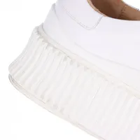 JIL SANDER ホワイトレザーシューズ　35 ジルサンダー レザー スニーカー 35 レディース ホワイト 厚底