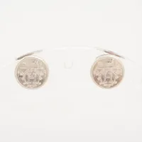 美品HERMES エルメス　エシャペ　シルバー ピアス(両耳用) エルメス エシャペ ピアス(両耳用) 925 12.1g シルバー A3825028