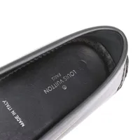 【新品☆未使用】ルイヴィトン　ドライビングシューズ　ブラック LOUIS VUITTON(ルイヴィトン) ドライビングシューズ 6 メンズ
