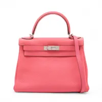 HERMESオレンジベルト⭐︎ ケリー2 ドゥブルトゥール 二重ベルト HERMES Kelly2 Doubletour / Orange（ヴィンテージ）｜HIROB
