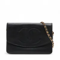 なな様・専用です。CHANEL チェーンウォレット キャビアスキン ゴールド金具 シャネル マトラッセ キャビアスキン チェーンウォレット
