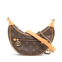 ヴィトン モノグラム ループ M81098 ブラウン RFID反応あり