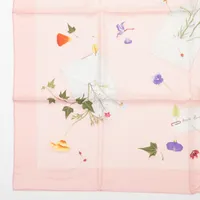 エルメス カレ90 Des fleurS la dire 花の手紙 スカーフ シルク