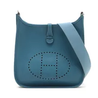 エルメス エヴリン1 29 PM トリヨンクレマンス ブルージーン シルバー金具 □K:2007年