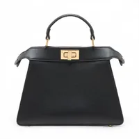 フェンディ　プチトゥージュール モンスター 2way レザー　ハンドバッグ FENDI フェンディFENDI プチトゥージュール モンスター 2WAY