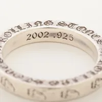 CHROME HEARTS スペーサーリング 3mm タンアンドリップ 10号 クロムハーツ スペーサーリング リップ&タン 3mm リング 925 5.9g