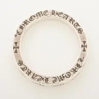 CHROME HEARTS スペーサーリング 3mm タンアンドリップ 10号 クロムハーツ スペーサーリング リップ&タン 3mm リング 925 5.9g