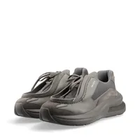 靴 PRADA PRADA SYSTEME SNEAKERS SHOES 2EG424 BLACK LEATHER NEW US 10 EU 43