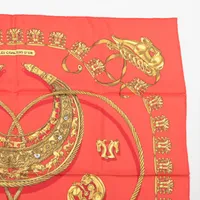 Hermes エルメス90カレ　LES CAVALIERS D'OR シルク 楽天市場】エルメス カレ90 LES CAVALIERS D OR スカーフ シルク