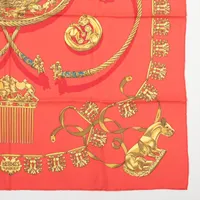 エルメス カレ90 LES CAVALIERS D'OR 黄金ノ騎士 スカーフ