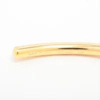 とら　セリーヌ　マイヨン　トリオンフ　シンカフ　バングル　ゴールド セリーヌ バングル C2 GP ゴールド シンカフ A3344248｜中古