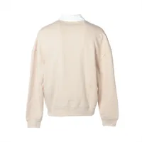 ヴィトン 25AWコットン スウェット M エンベリッシュドハーフジップ