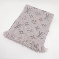 本物良品■ルイヴィトン■マフラー/エシャルプ・ロゴマニア/グリペルル/イタリア製 本物良品□ルイヴィトン□マフラー/エシャルプ・ロゴマニア
