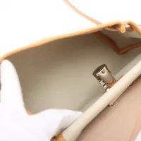 エルメス エールバッグジップ ミニ トワルミリタリーxカーフ