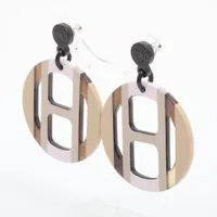 おしゃれで華やか☆センスある耳元へ【HERMES】Hエキップ ピアス 耳元から華やかに】HERMES《Hエキップ・ノーティック》ピアス