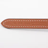 美品✨ エルメス シェーヌダンクル 68 レザー ベルト ブラウン HERMES エルメス エルメス シェーヌダンクル バングル