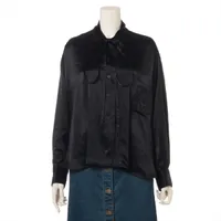 ドルチェ&ガッバーナ ラムレザー フーディ 48 黒 G9D58L ジャケット DOLCE＆GABBANA ラムレザージャケット