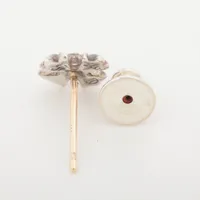 クロムハーツ シルバー925 フレアスタッドピアス(片耳用) クロムハーツ BSフレア スタッド シルバー ピアス / CHROME