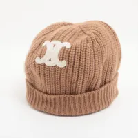 ◇セリーヌ◇2AA32384D/カシミヤ/トリオンフ/ニットキャップ/帽子 セリーヌ 2AA32384D トリオンフ ニットキャップ カシミヤ