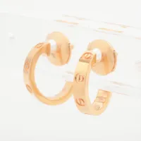 カルティエ ラブ シングルピアス 新品、未使用 カルティエ(CARTIER)カルティエ ラブ シングルピアス ピアス