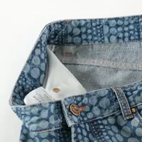 Louis Vuitton x Yayoi Kusama 23AW Cotton Denim Pants 32 Men's Blue