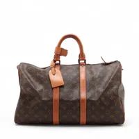 ［鑑定済］ルイヴィトン モノグラム キーポル 55 ブラウン M41428 楽天市場】LOUIS VUITTON ルイヴィトン モノグラム キーポル 45