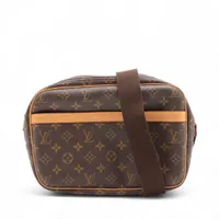 ヴィトン モノグラム リポーターPM M45254  ブラウン