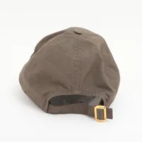 セリーヌ トリオンフ キャップ S コットン カーキ A3847740｜中古