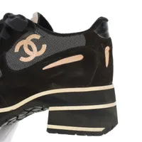 箱付き CHANEL シャネルスポーツ ココマーク 03A スエードスニーカー 箱付き CHANEL シャネルスポーツ ココマーク 03A スエードスニーカー