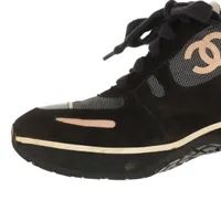 箱付き CHANEL シャネルスポーツ ココマーク 03A スエードスニーカー 箱付き CHANEL シャネルスポーツ ココマーク 03A スエードスニーカー