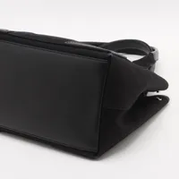 バレンシアガ　フェルト　ハンドバッグ　ネイビー×ブラック BALENCIAGA - バレンシアガ バッグ レディース トートバッグ