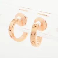 お値下げ！早い者勝ち！カルティエ　ラブ　シングル　ピアス カルティエ ラブ ピアス｜中古ブランド品・ブランド古着通販