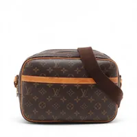 ヴィトン モノグラム リポーターPM M45254  ブラウン