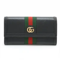 ✨未使用級✨鑑定書付✨グッチ　長財布　オフィディア　マーモント　シェリーライン GUCCI グッチ オフィディア 美品 GG マーモント シェリーライン