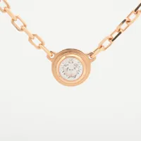 廃盤カルティエアミュレットドゥカルティエピンクオパールネックレス Cartier】カルティエ『K18PG アミュレット ドゥ カルティエ